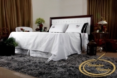 Jogo de Cama Bordado Oriental #GEO 8